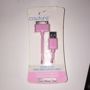 Pink Charging Cable